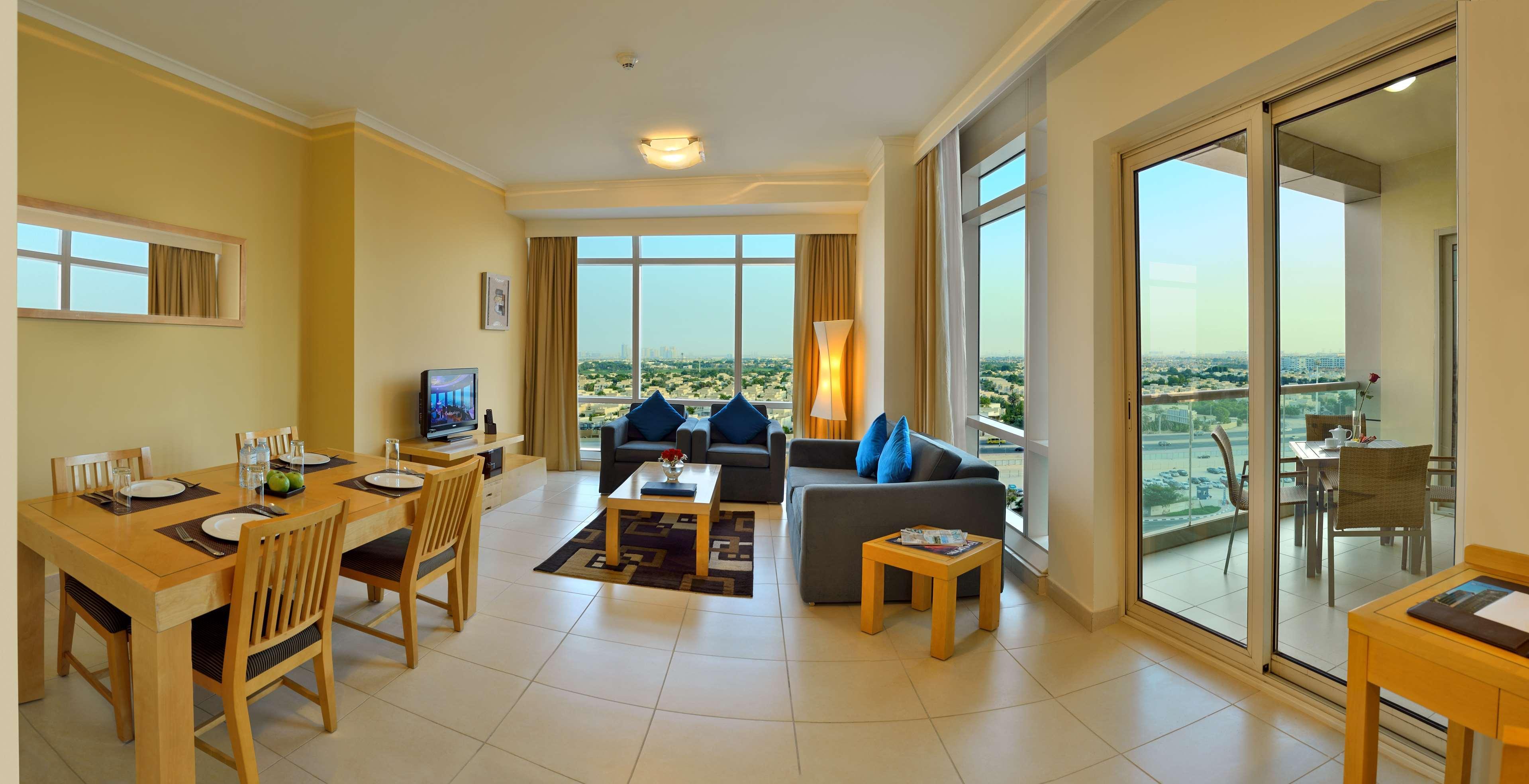 두바이 오크스 리와 하이츠 아파트 호텔 외부 사진